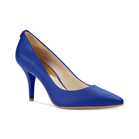 blue michael kors heels|michael kors blue boots.